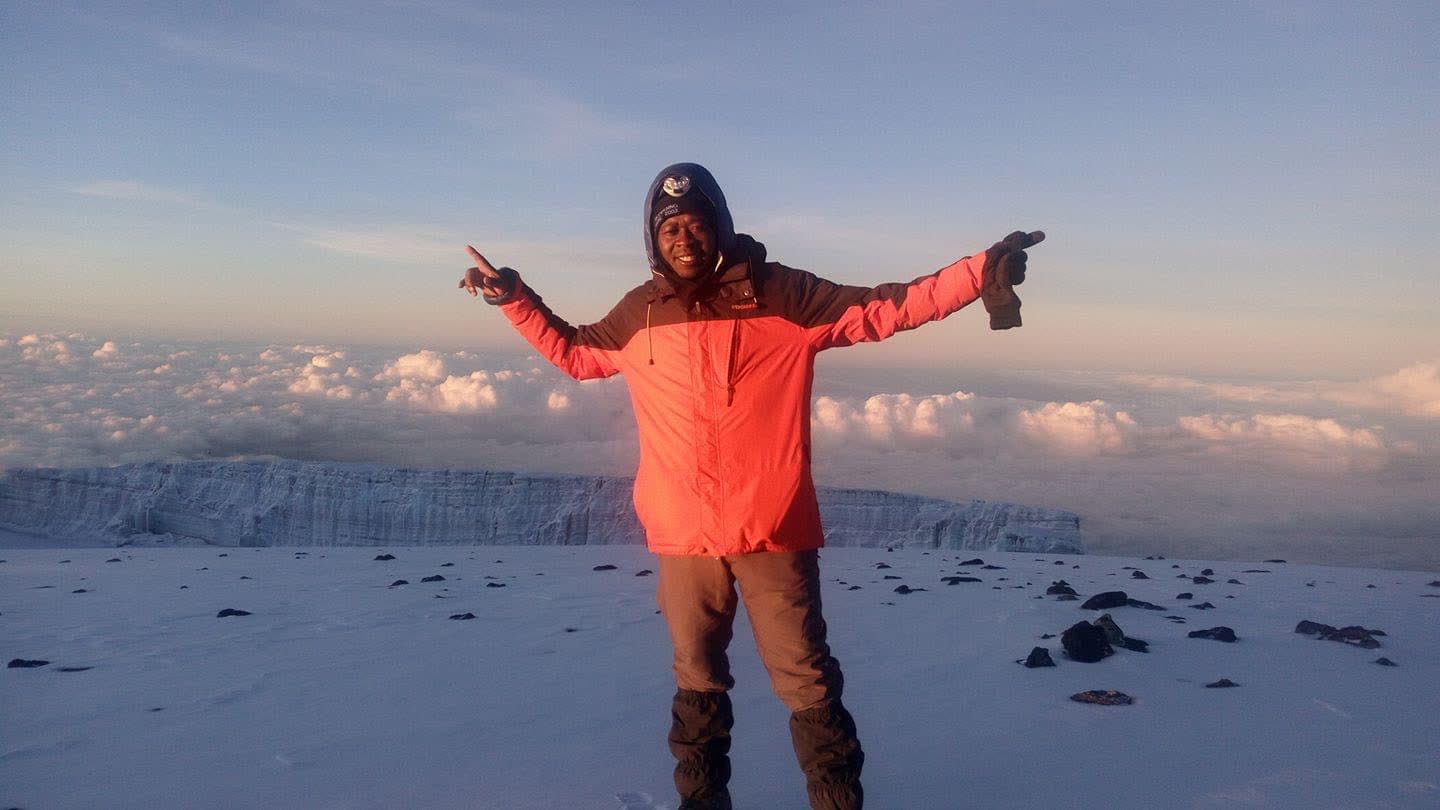 Glacier summit — Einoti Safaris