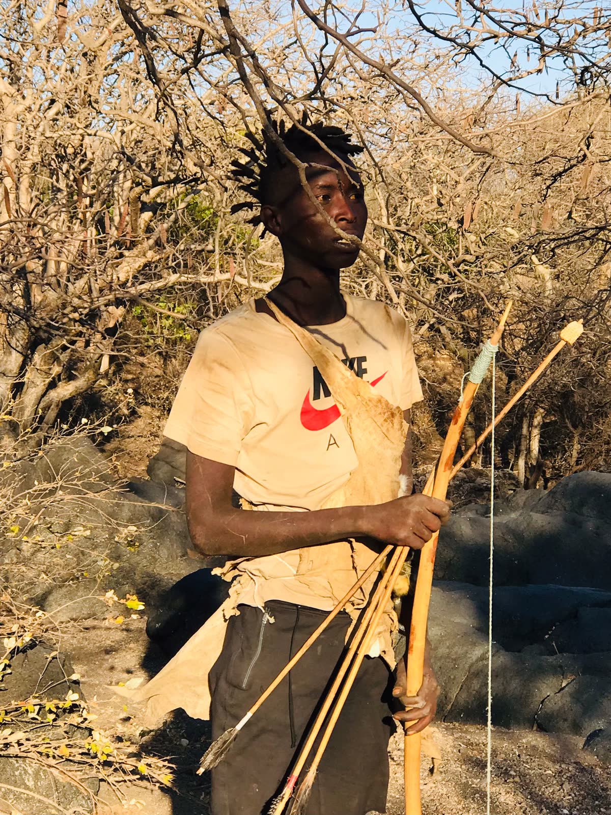 Hadzabe bow — Einoti Safaris