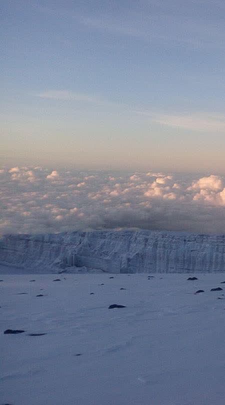 Kilimanjaro glacier — Einoti Safaris