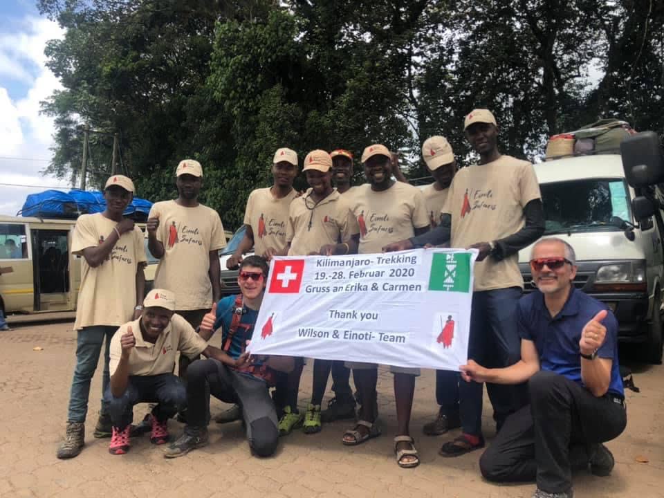 Kilimanjaro thankyou — Einoti Safaris