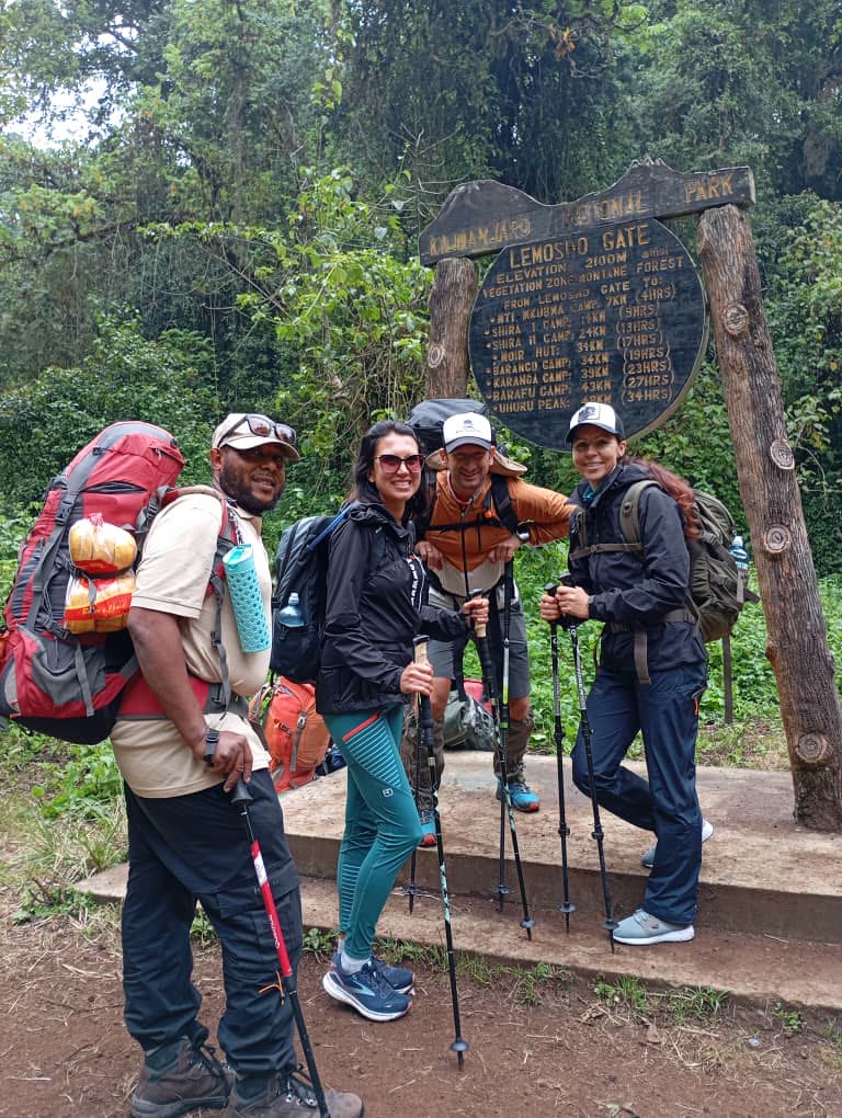 Lemosho gate team — Einoti Safaris