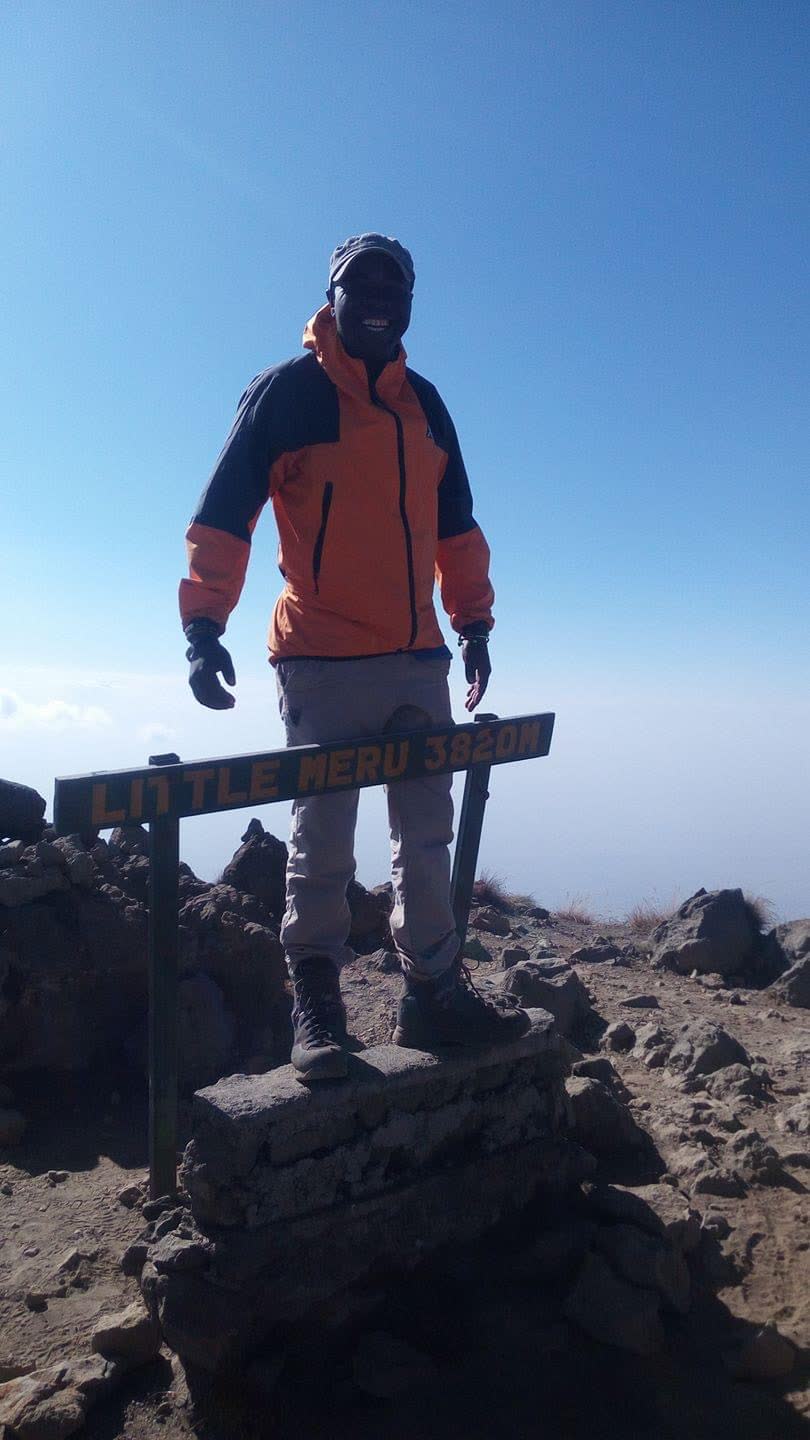 Lengai summit cairn — Einoti Safaris