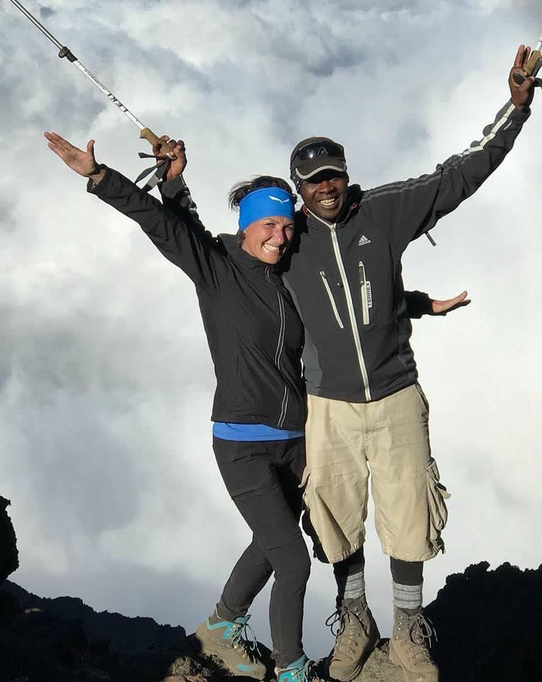 Lengai summit pair — Einoti Safaris