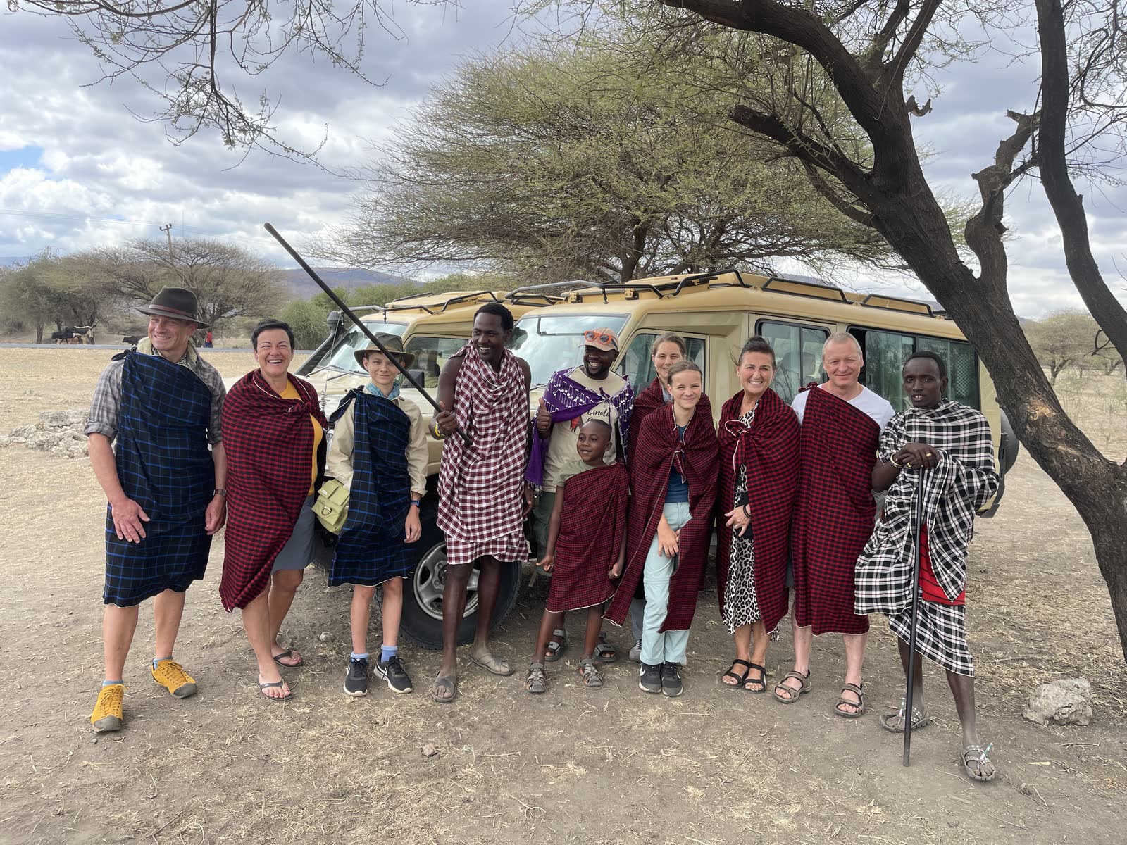 Maasai group guests — Einoti Safaris