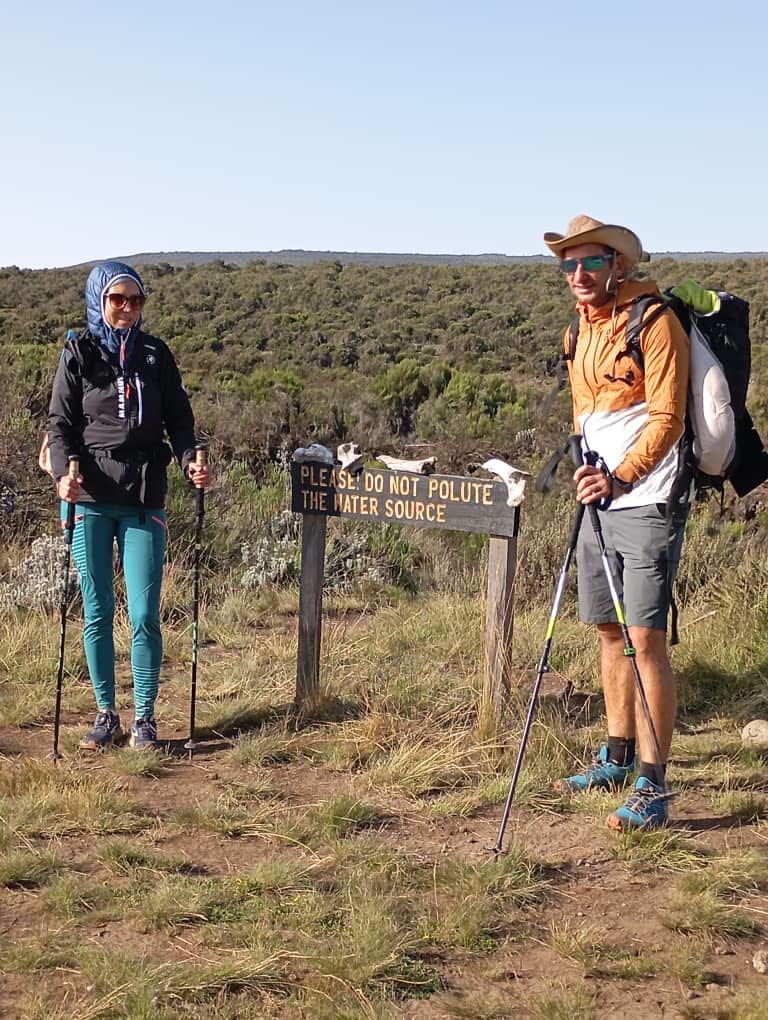 Moorland signpost — Einoti Safaris