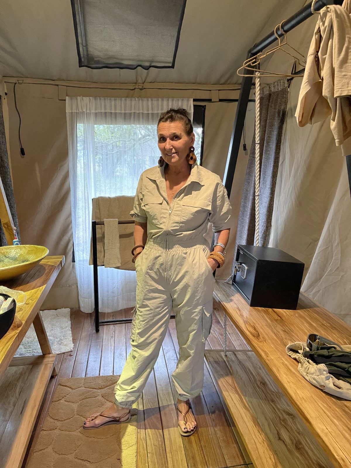 Tented room interior — Einoti Safaris